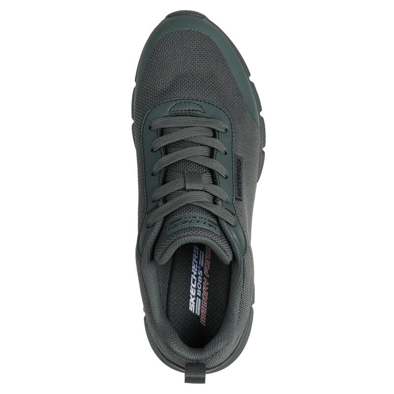 Pantofi sport barbati Skechers Bobs B Flex - Rainy Edge, Verde