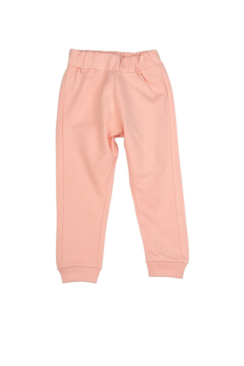 Jogger de niña rosa | Felpa suave cintura elástica 2/5