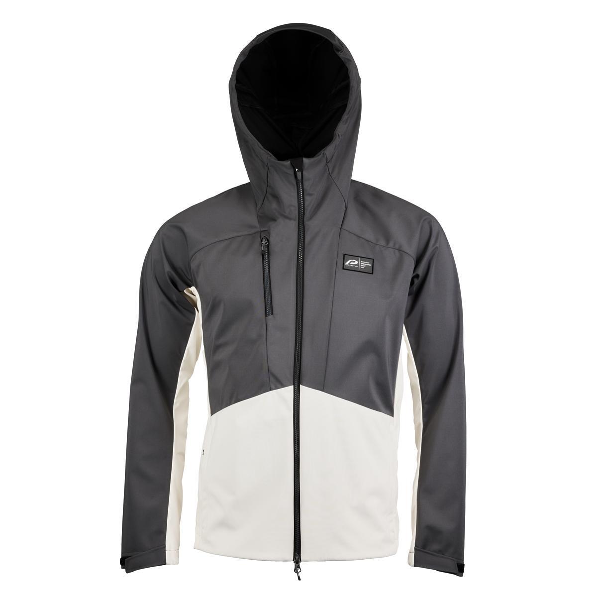 Softshell - Veste à capuche - Outdoor - Homme - P-Rock - anthracite 2/6