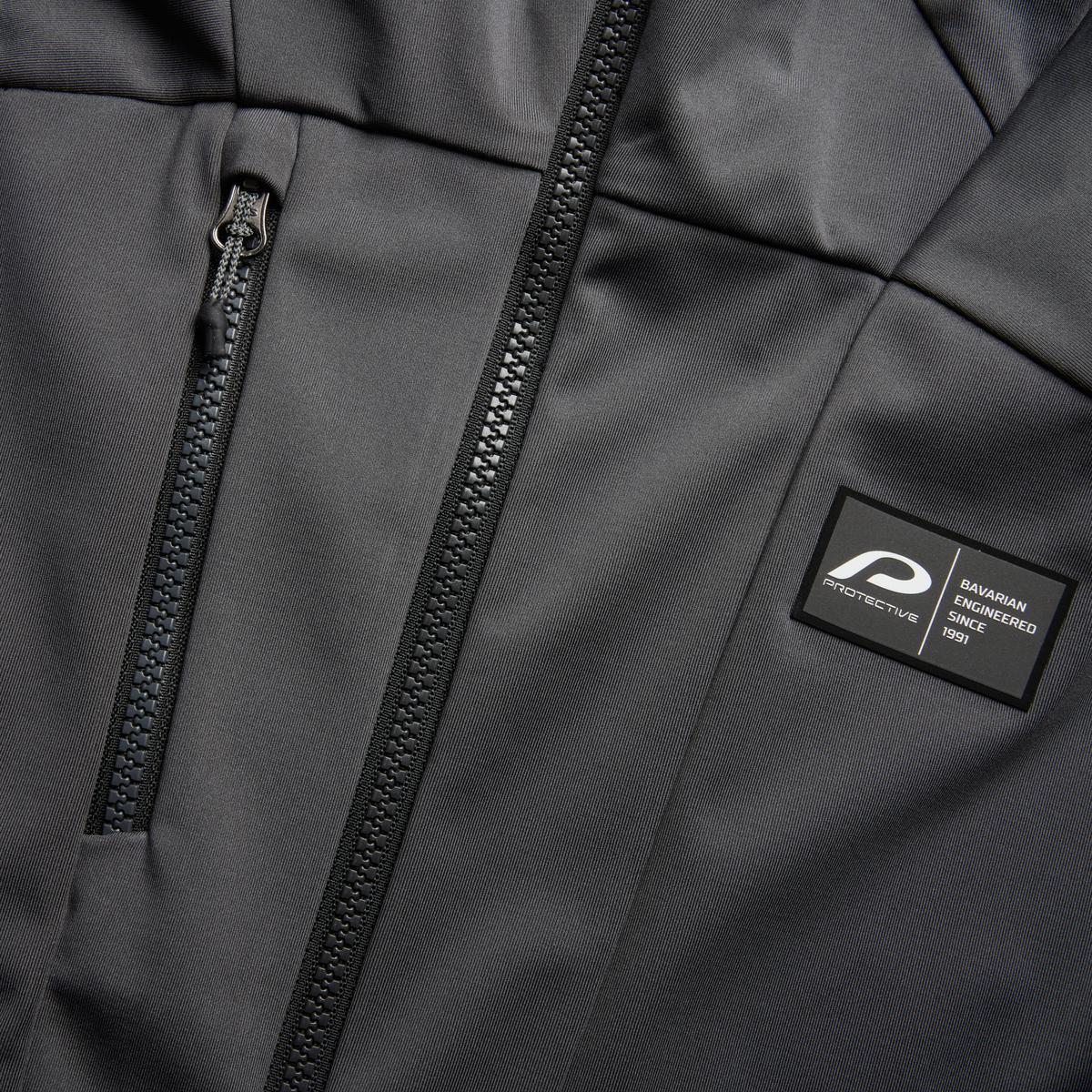 Softshell - Veste à capuche - Outdoor - Homme - P-Rock - anthracite 5/6