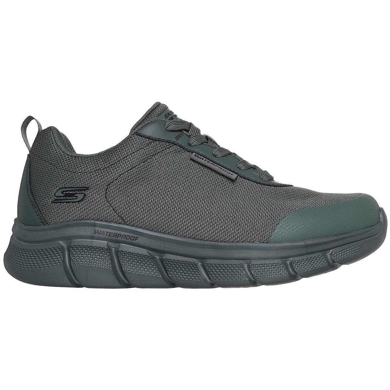 Zapatillas Skechers Bobs B Flex Rainy Edge, Verde, Hombre