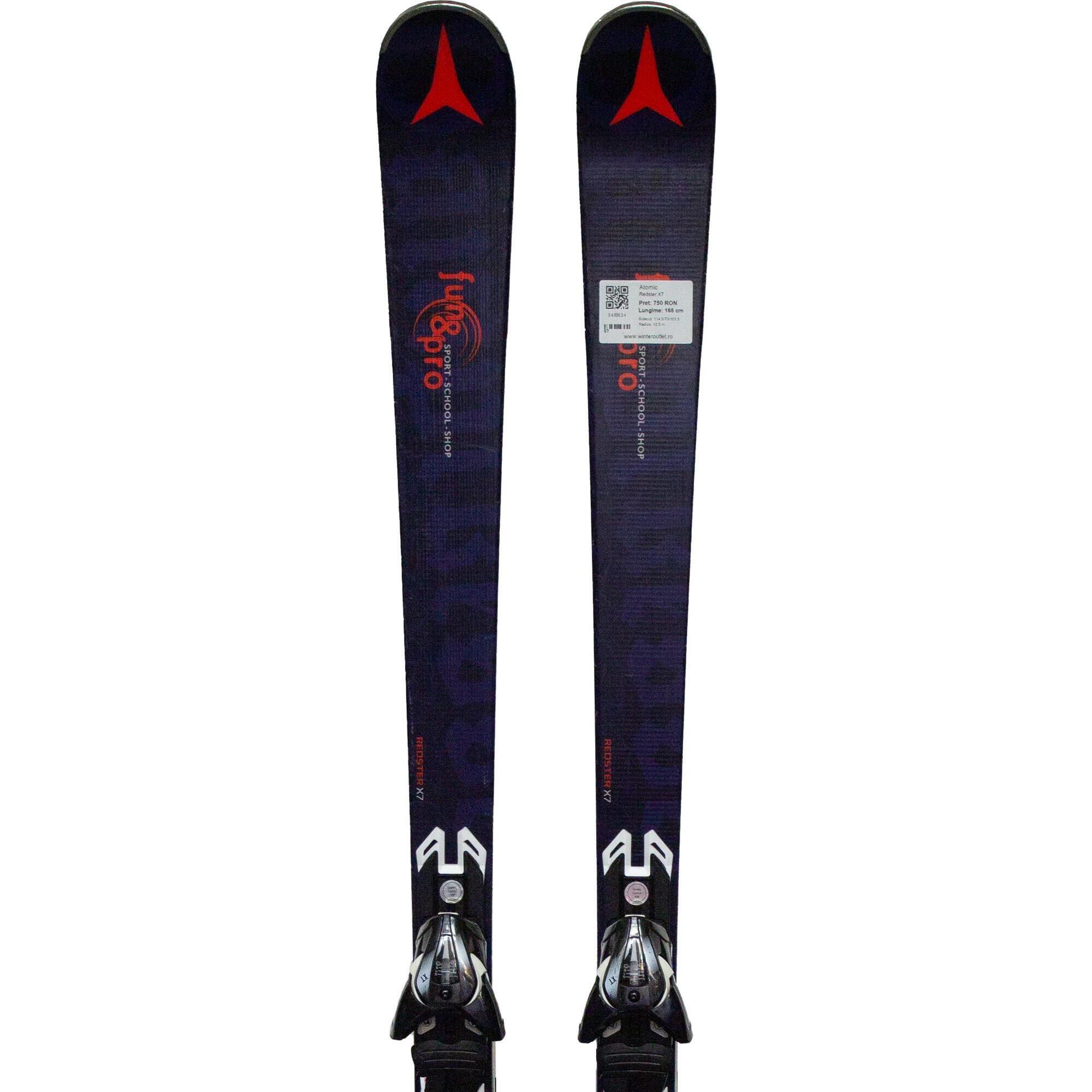 Używane narty - ATOMIC Redster X7, 163 cm, stan dobry