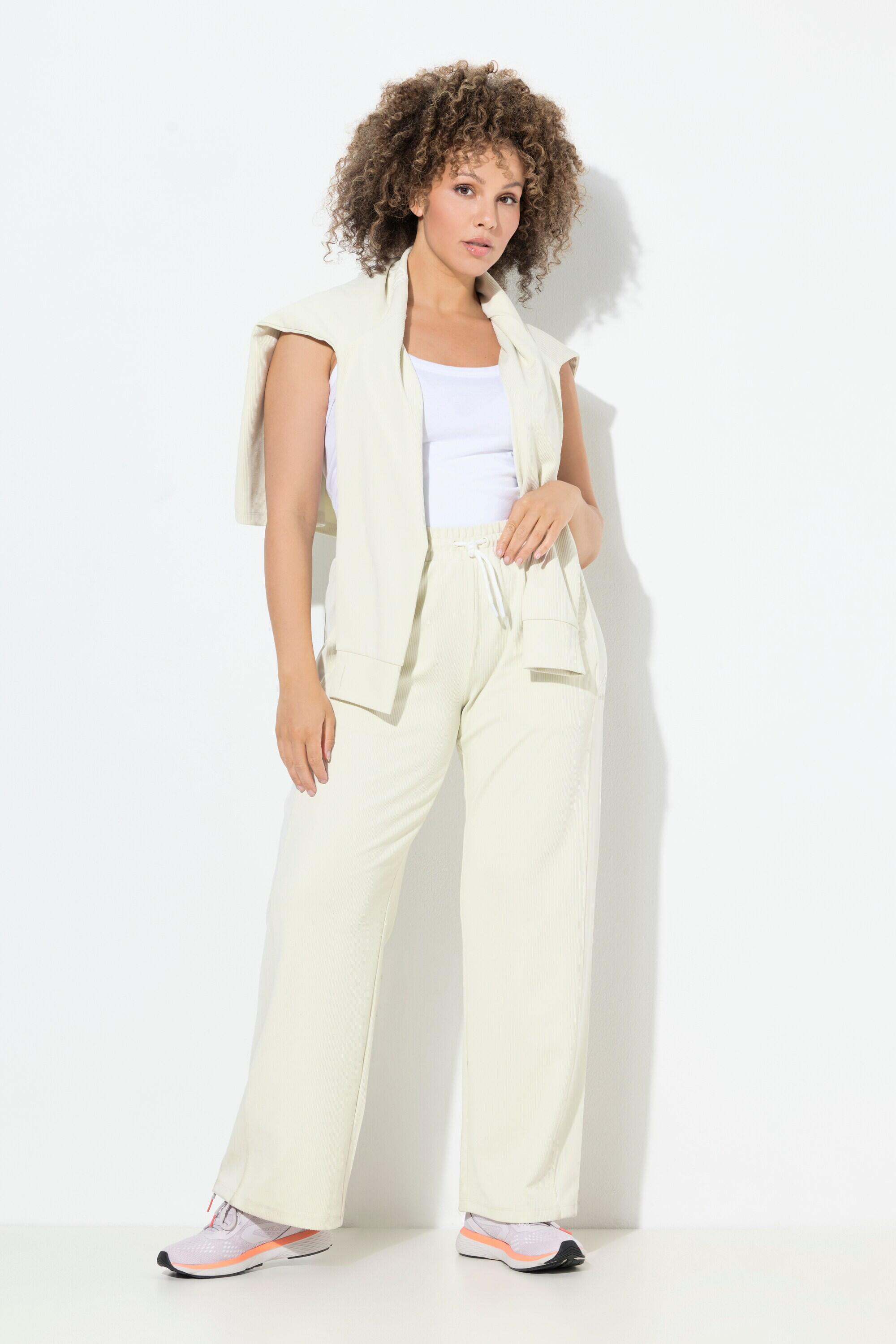 Femme Pantalon de jogging technique avec taille élastique tissu antibactérien 5/6