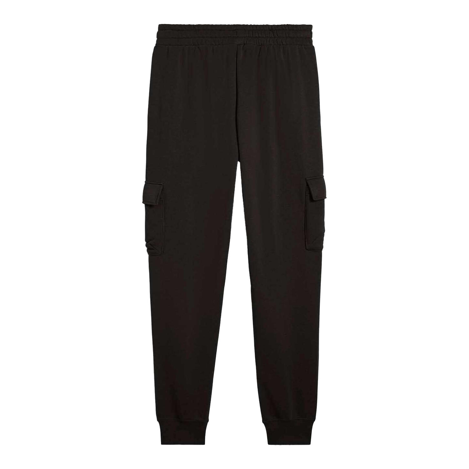 Pantalon À Poches Motif/style Petit Logo Homme (Noir) 2/4