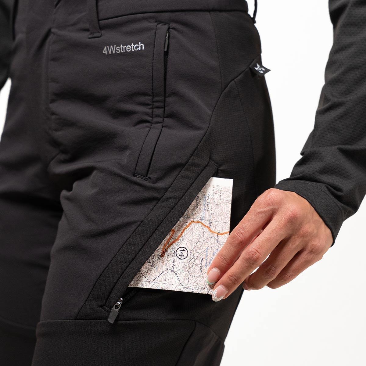Pantalón técnico Senderismo en montaña MUJER Altus Tramontana W 6/6