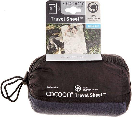 Travelsheet Double InsectShield Cotone Egiziano Grigio 3/3