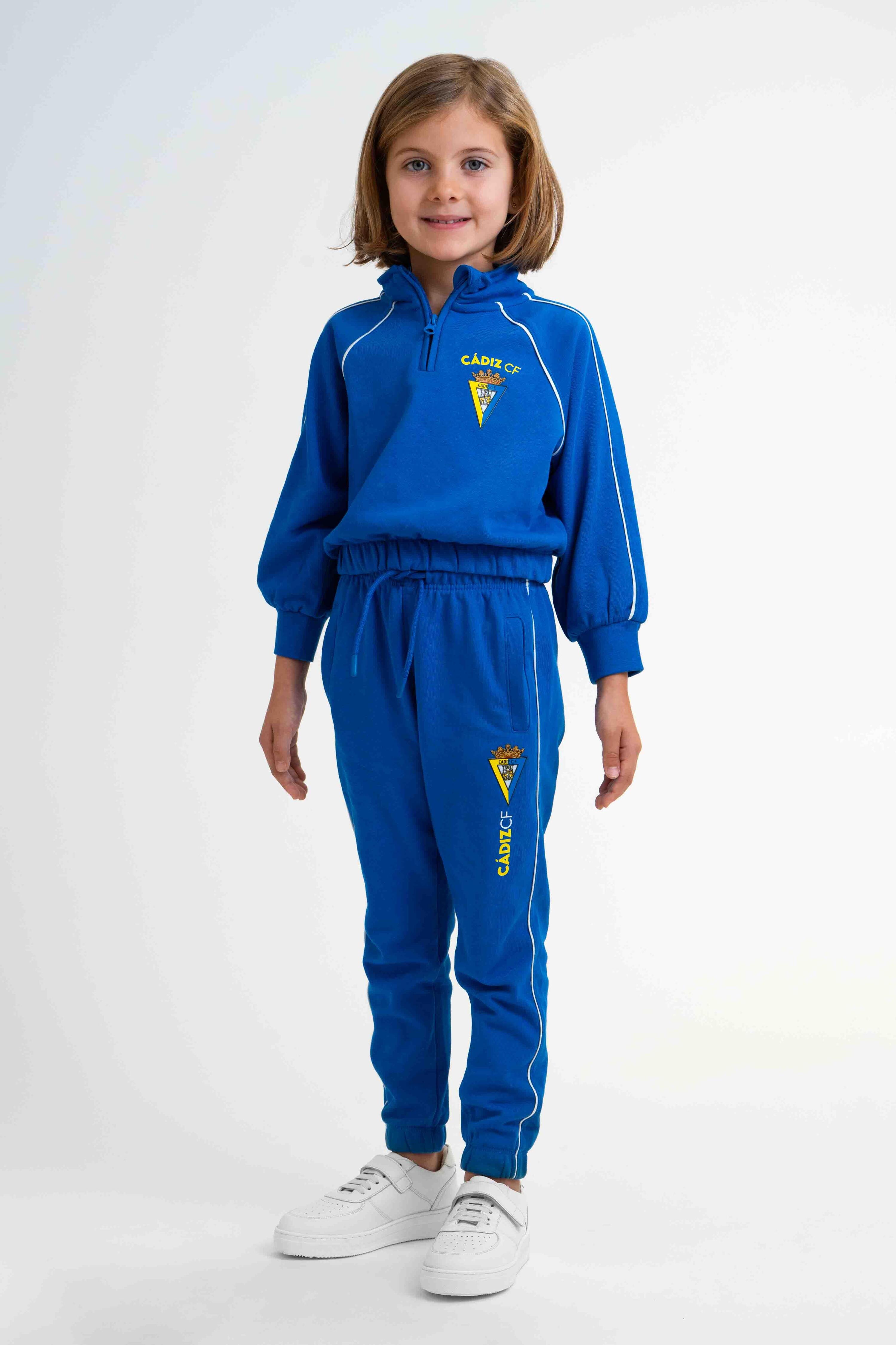 Calças de lã polar azuis para meninas - Cádiz 3/3