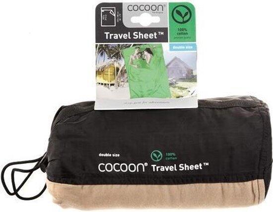 Travelsheet Double Cotone Grigio/Blu 2/3