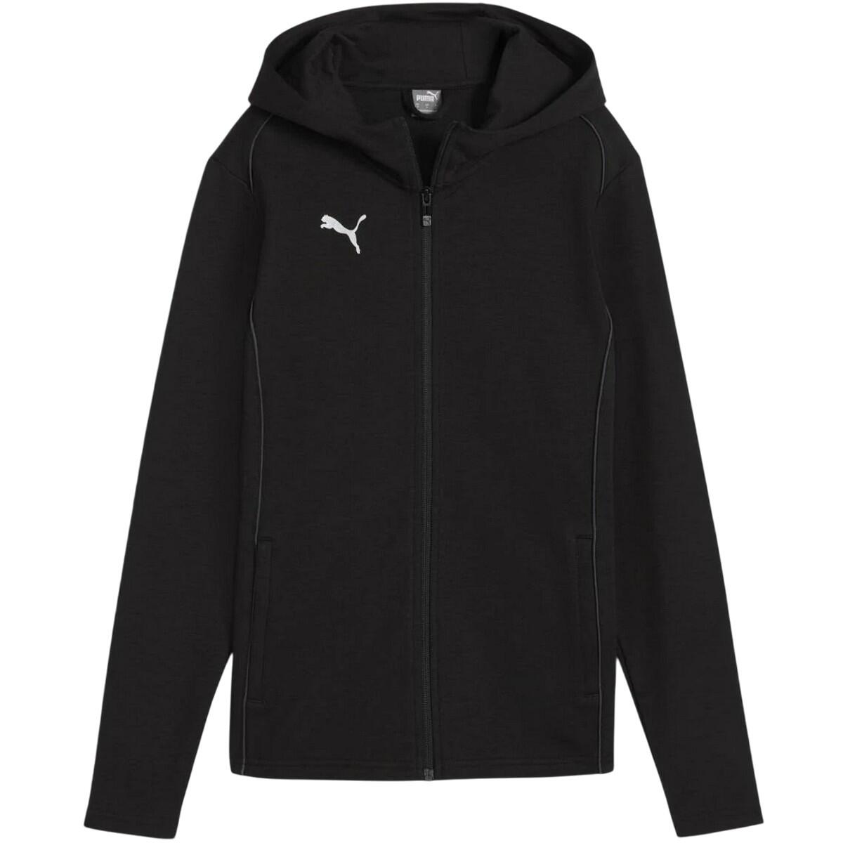 PUMA Mens TeamFINAL Casuals Hooded Jacket (Black)