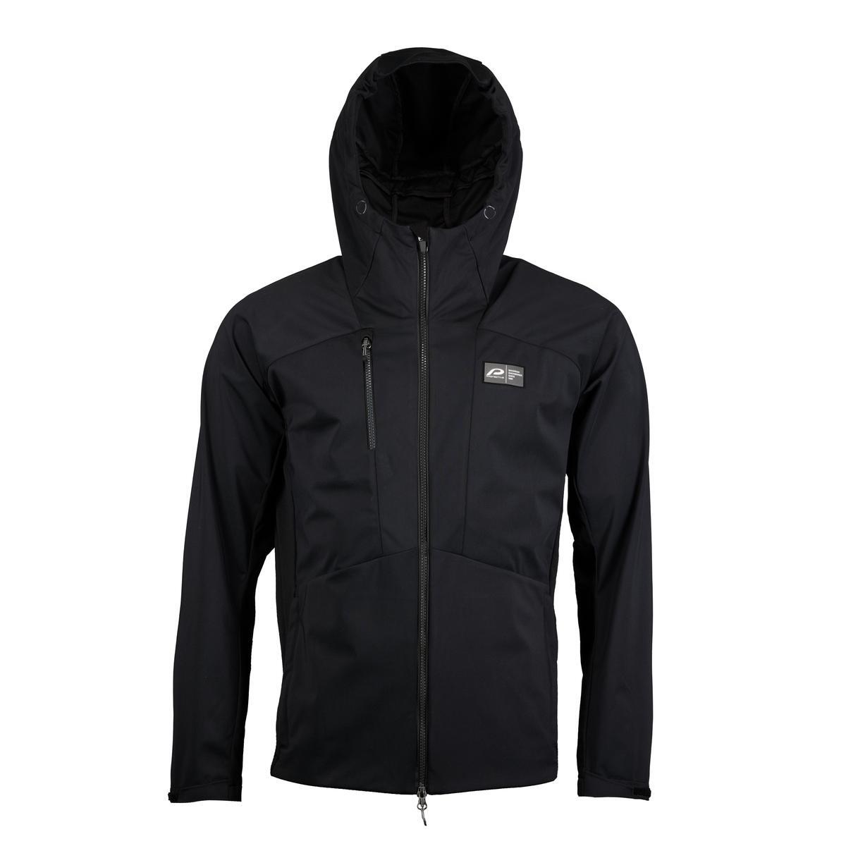 Softshell - Kapuzenjacke - Outdoor - Hombre - P-Falda - negro 2/6