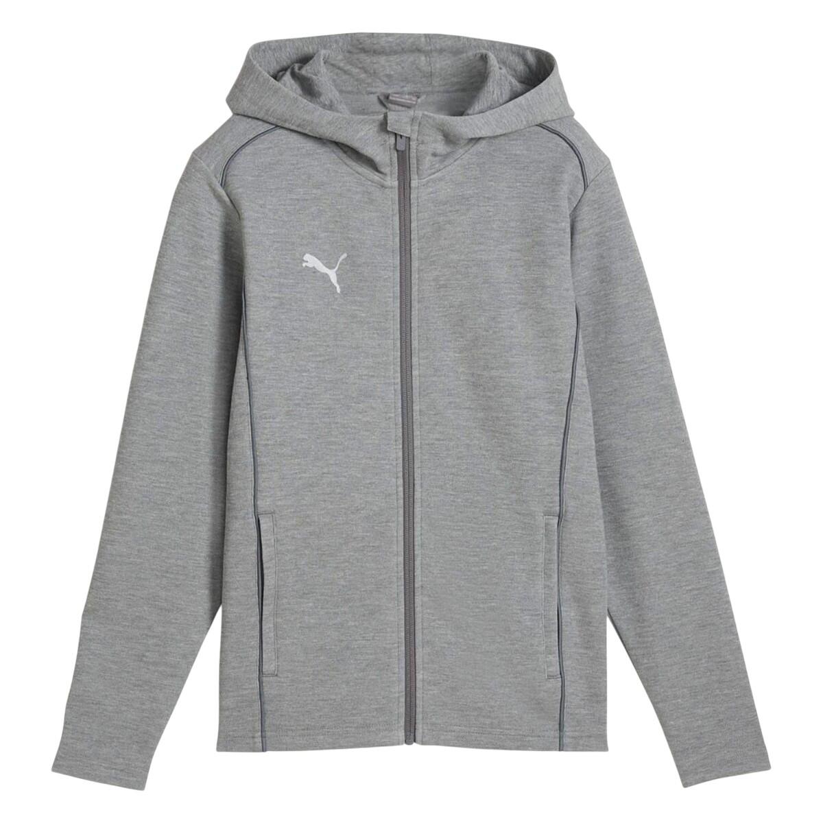 PUMA Mens TeamFINAL Casuals Hooded Jacket (Grey)