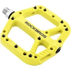 Pédales VTT en nylon avec plateforme large