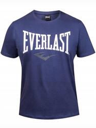 KOSZULKA męska EVERLAST 37M290J86-N200 sportowa granatowa bawełniana XXL