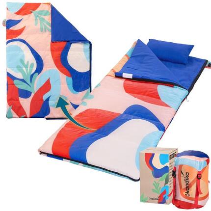 Gebraucht - Deckenschlafsack Sovro 190 Coral Flame - für Erwachsene - 190x80cm