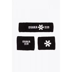 Ensemble de bandeaux anti-transpiration Osaka | Noir-Blanc