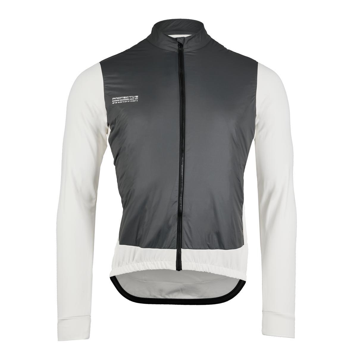 Ibrido - Langarmtrikot-Fullzip - Herren - P-Bianco Marmo - bianco sporco 2/3