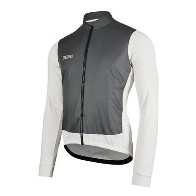 Ibrido - Langarmtrikot-Fullzip - Herren - P-Bianco Marmo - bianco sporco