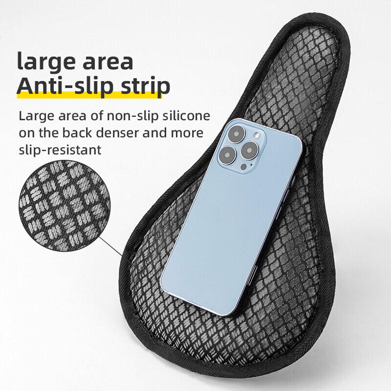 Siliconen fietszadelhoes met achterlicht 5/7