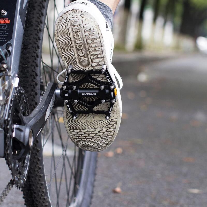 Pedale de bicicletă din aluminiu antiderapante