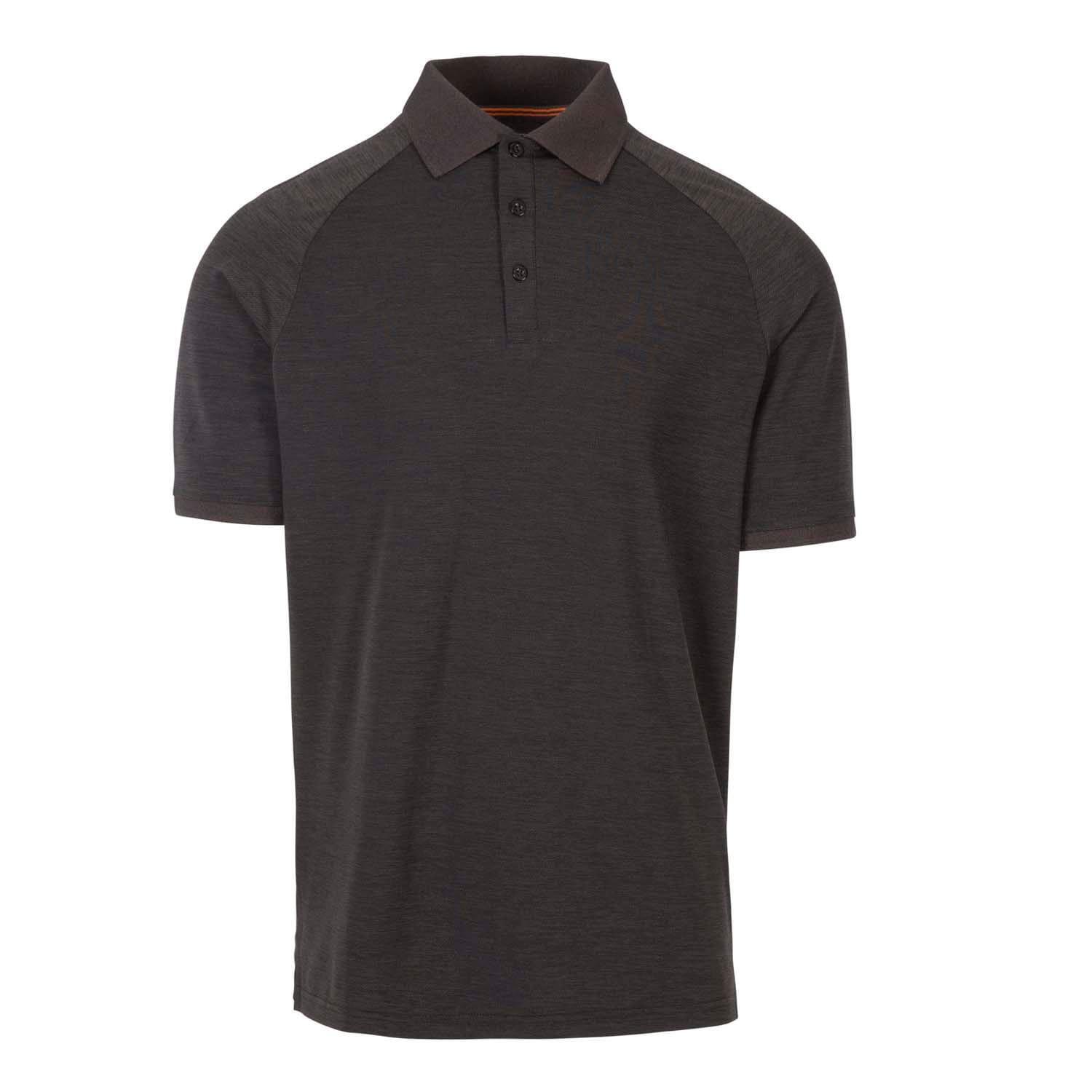 TRESPASS Mens Kelleth Polo Shirt (Black)