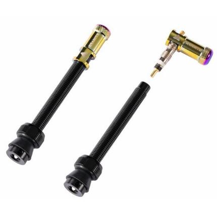 Valve et bouchons de valve demonte obus Granite Design CNC Juicy Nipples