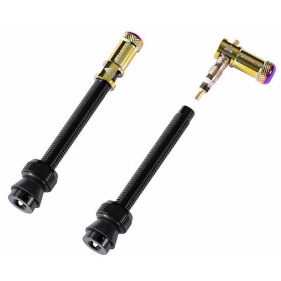 Valve et bouchons de valve demonte obus Granite Design CNC Juicy Nipples