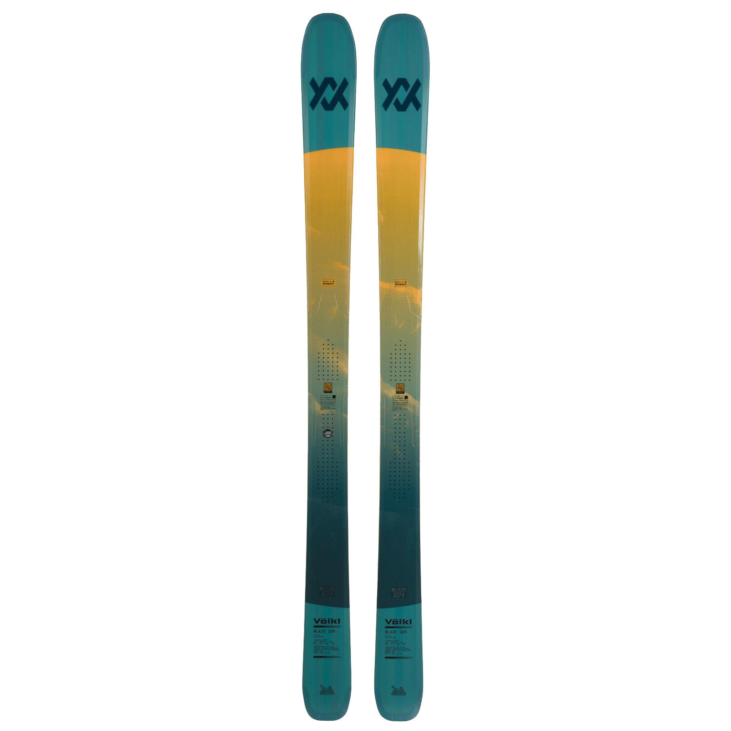Skis Sans Fixations Blaze 104 Teal Homme 1/1