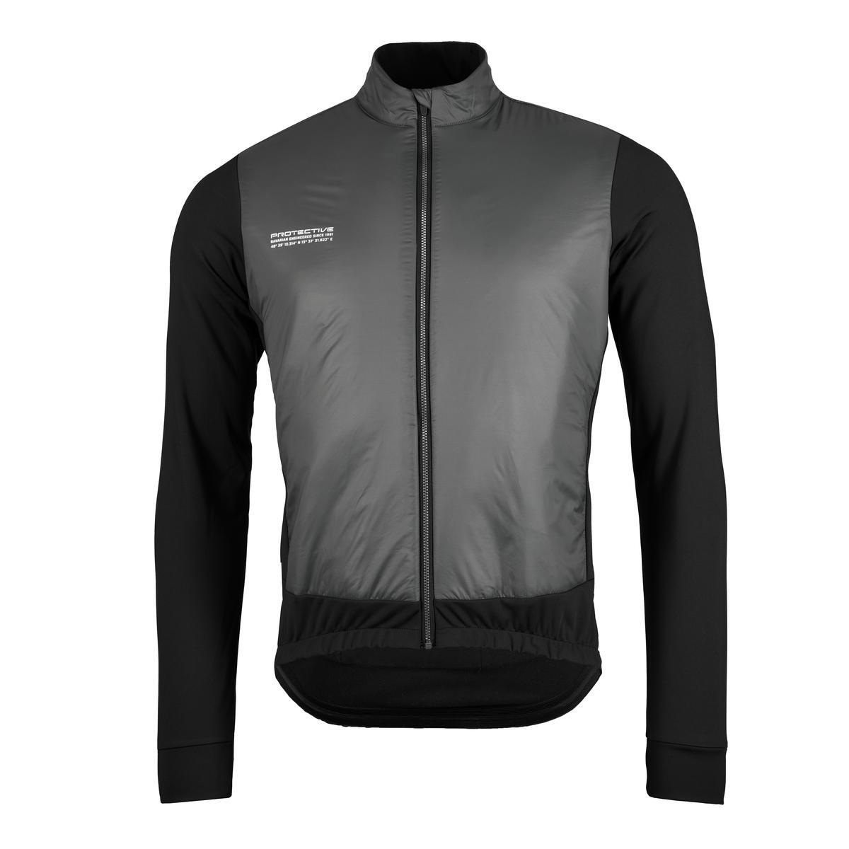 Hybrid - Maglia Manica Lunga Fullzip - Uomo - P-White Marble - nero 2/6