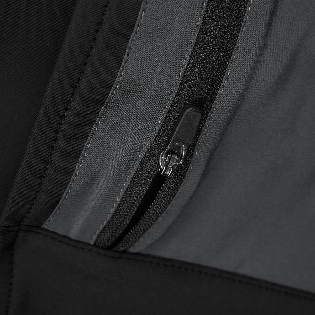 Hybrid - Maglia Manica Lunga Fullzip - Uomo - P-White Marble - nero 6/6