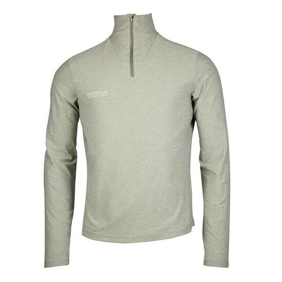 Crewneckpullover - Halfzip -Outdoor- Herren - P-Flash Fury -light oliv