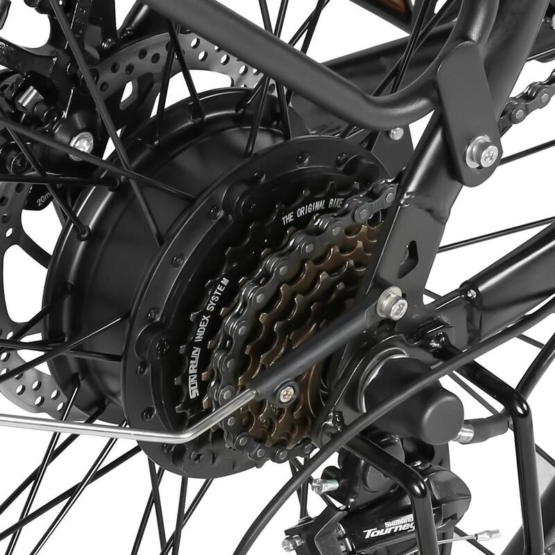 Vélo électrique urbain Samebike RS-A01 Pro-T 26 pouces avec batterie 36 V 15 Ah