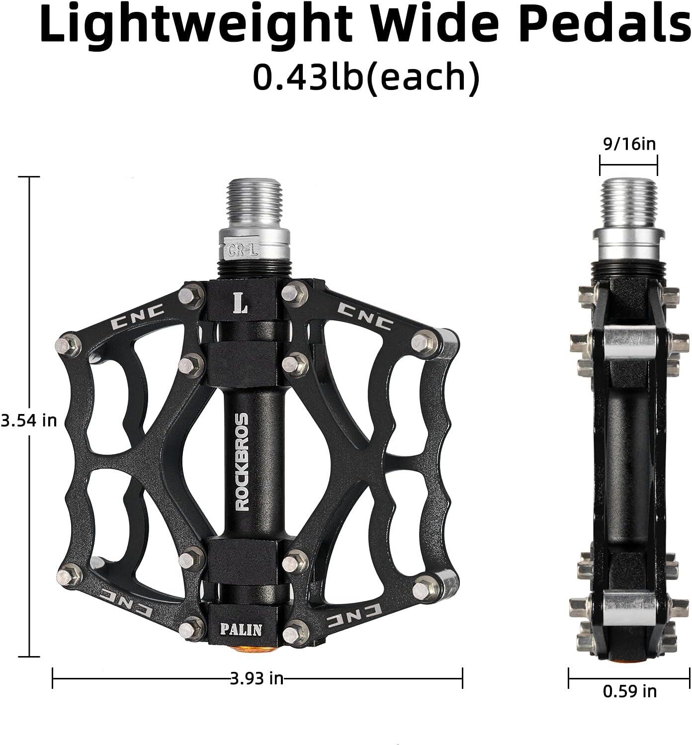 Rutschfeste Fahrradpedale aus Aluminium 4/7