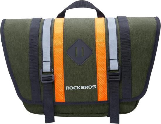 Borsa multifunzionale per manubrio della bicicletta da 4 litri