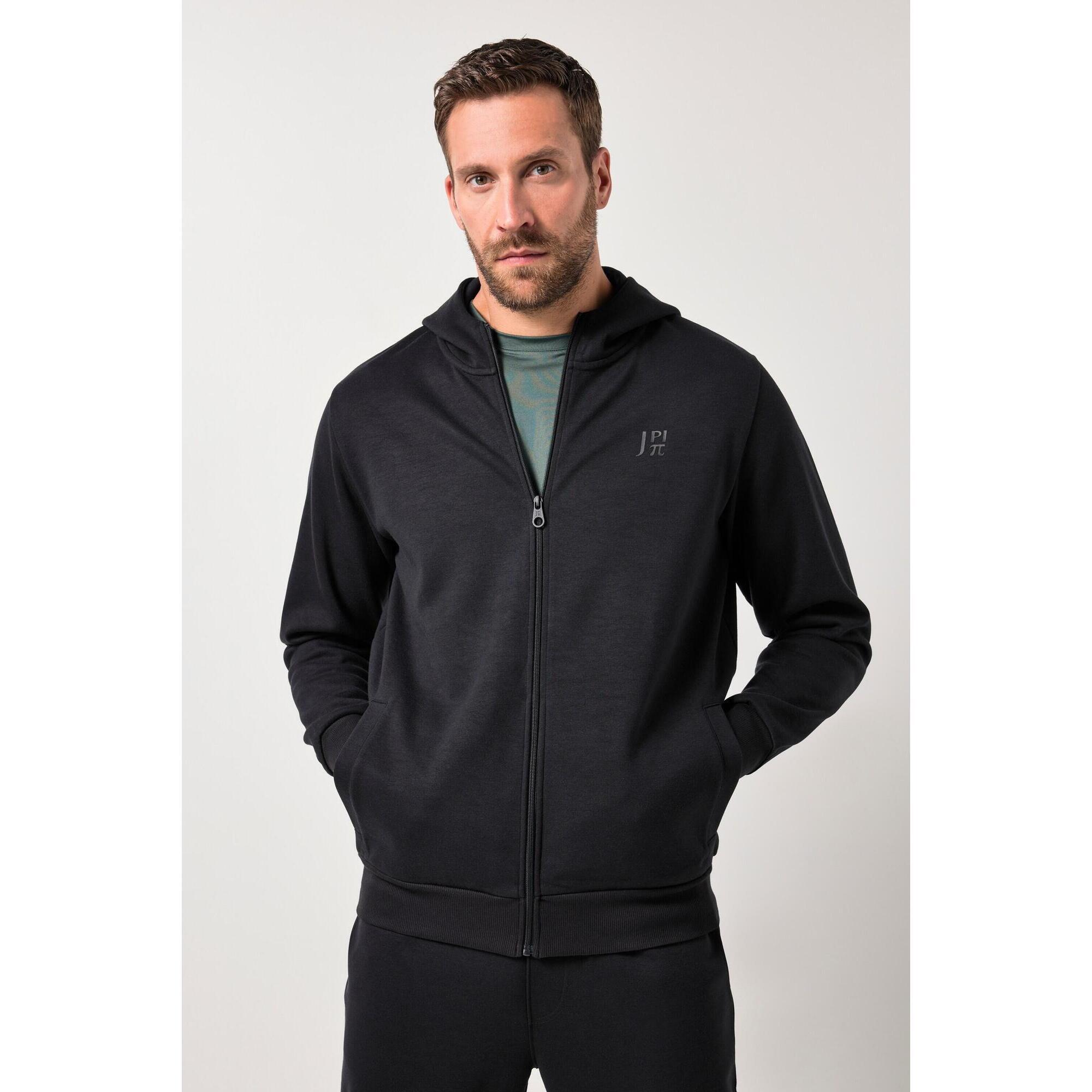 Jay-pi - Hommes Veste De Survêtement Avec Capuche - Sweat Zippé - Noir - Decathlon