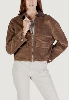 Giubbotti e Cappotti Donna ONLGLOBAL L/S CORD JACKET CC PNT Marrone