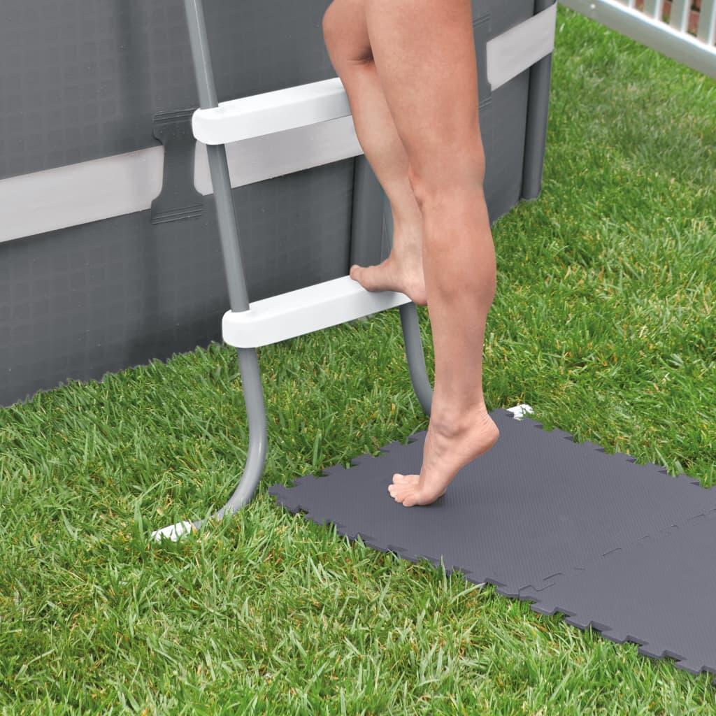 Intex Protetor de chÃ£o almofadado de encaixar 8 pcs 50x50x0,5cm 1,9mÂ² 3/5