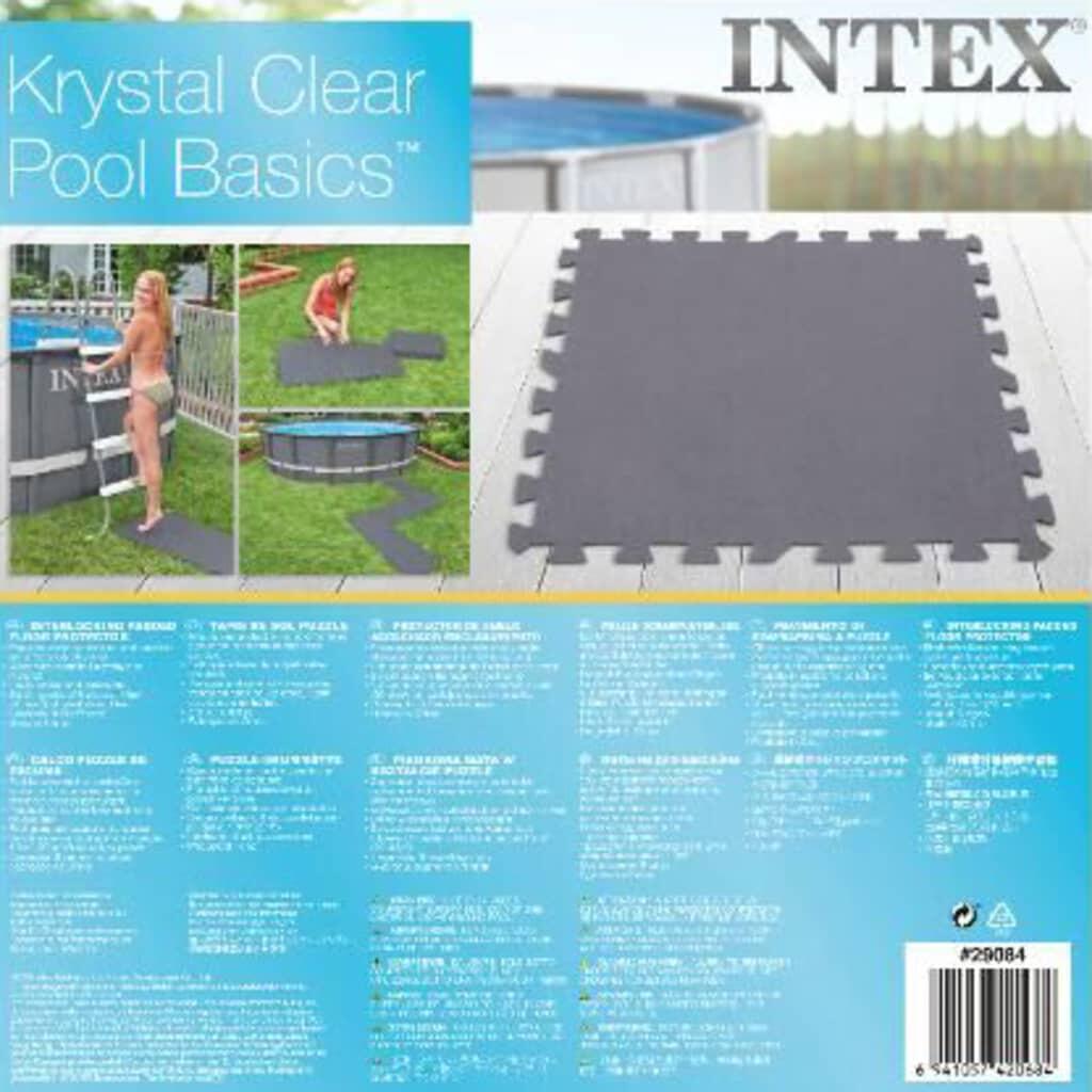 Intex Protetor de chÃ£o almofadado de encaixar 8 pcs 50x50x0,5cm 1,9mÂ² 5/5