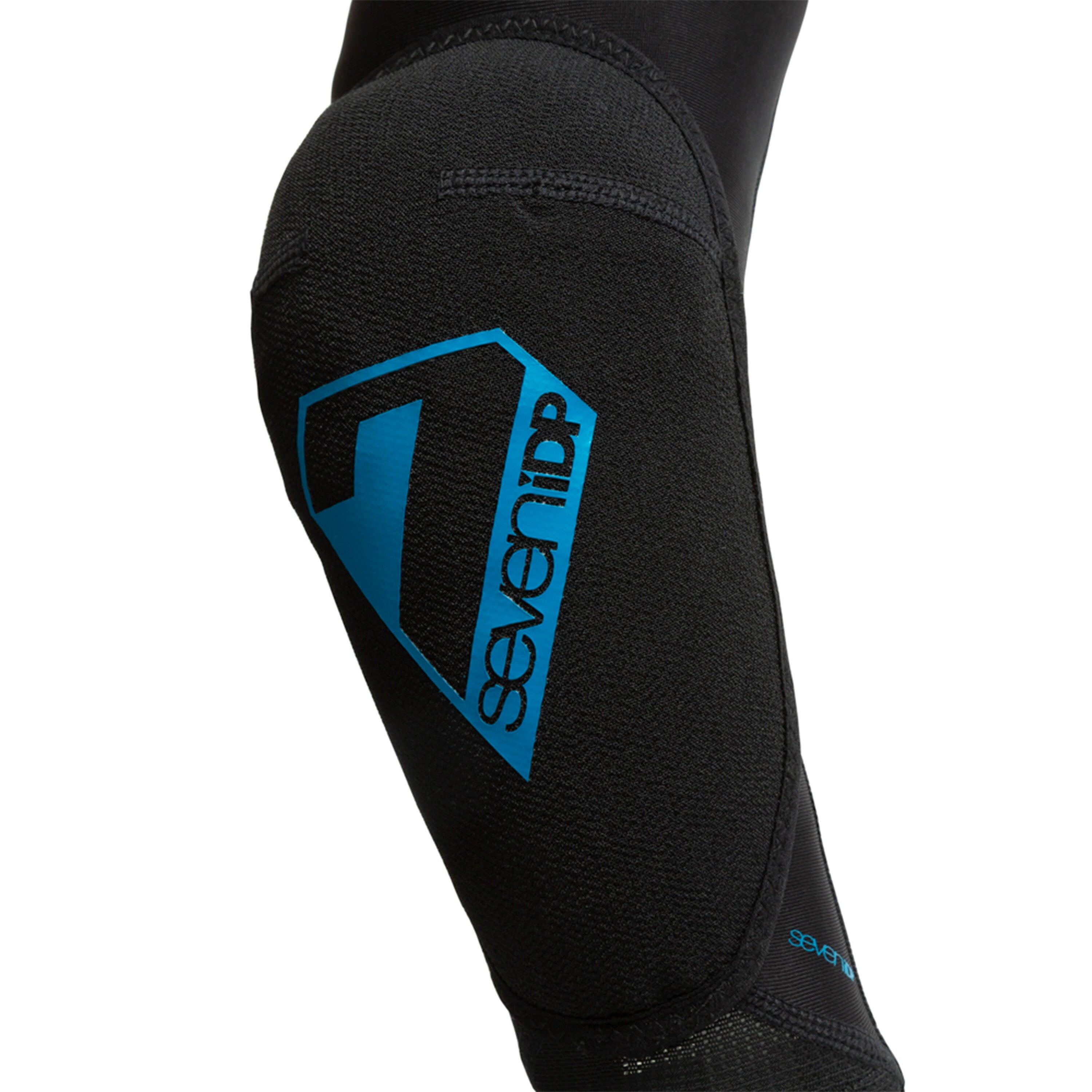 7idp Youth Transition Elbow Black-blue - L/XL 3/4