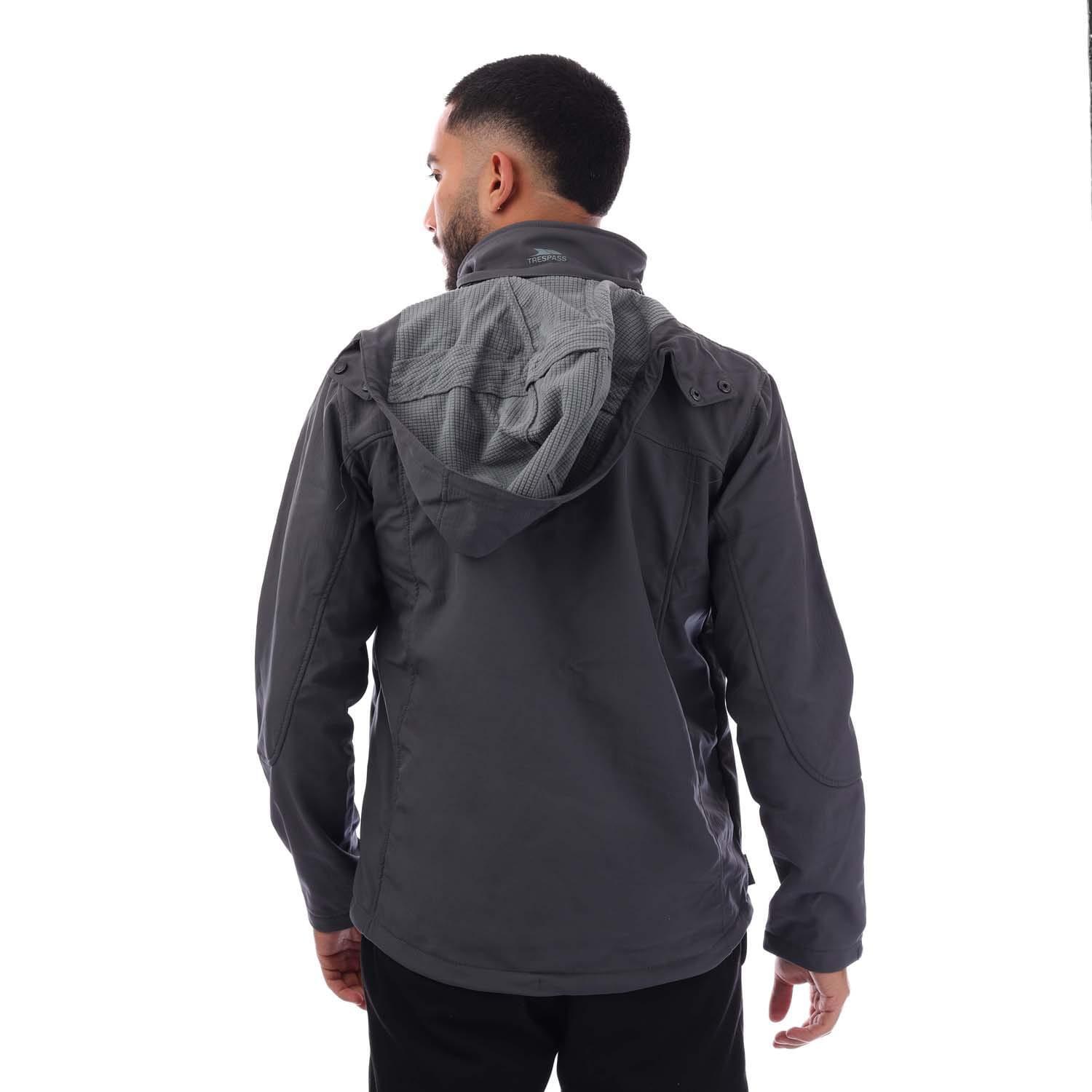 Softshelljacke für Herren Grau 2/5
