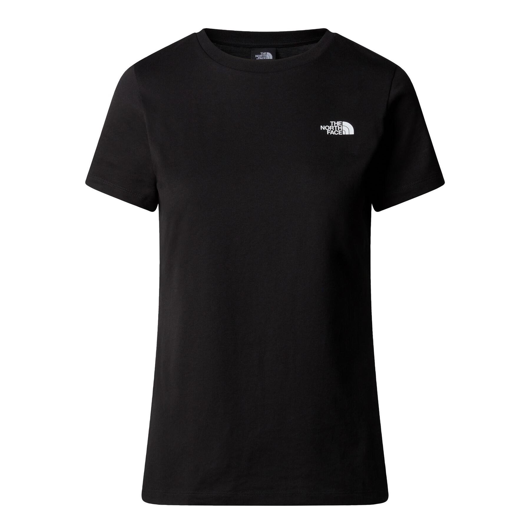 Camiseta para Mujer The north face Simple dome Negro 1/5
