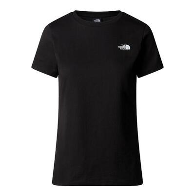 Maglietta da donna The North Face Simple Dome nera