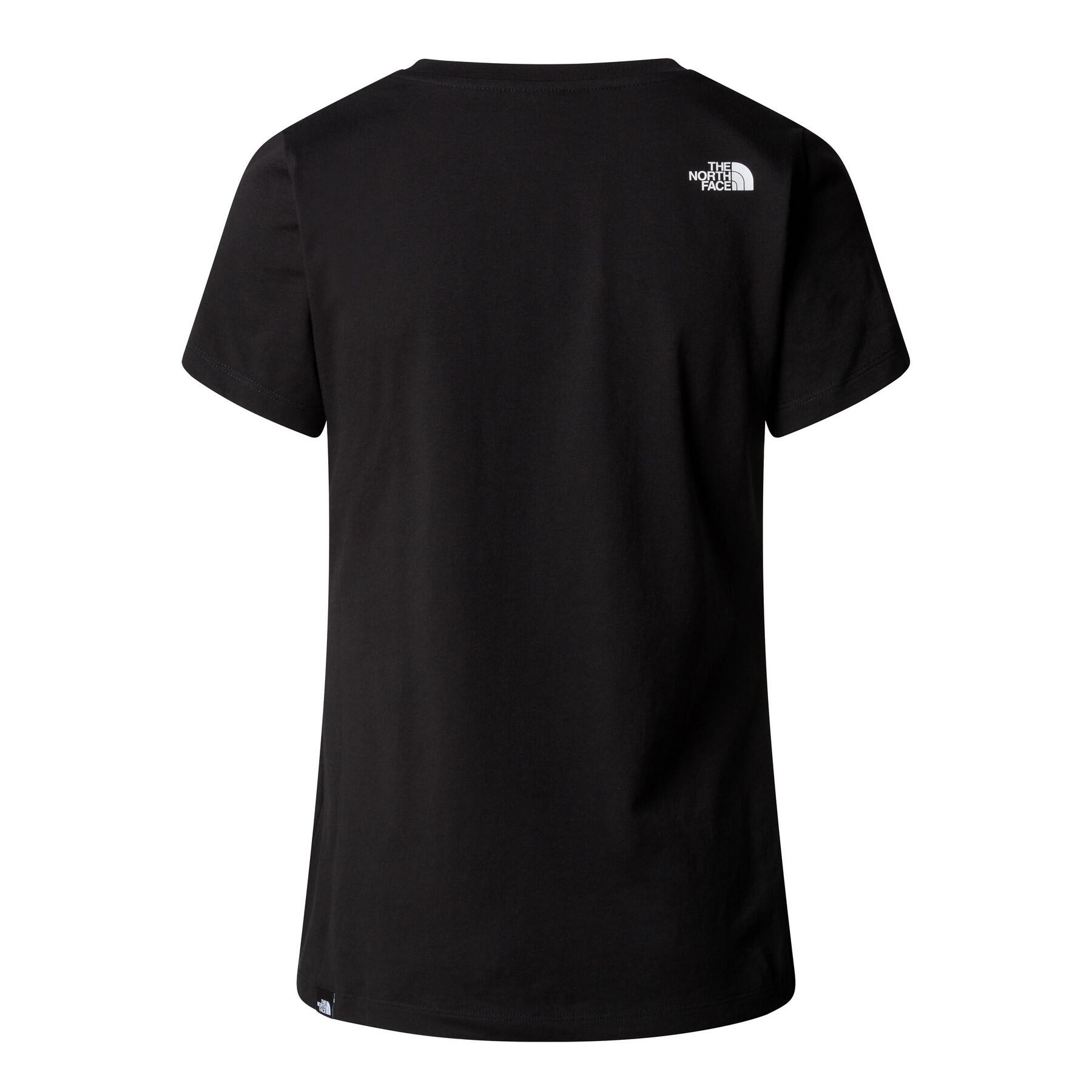 Camiseta para Mujer The north face Simple dome Negro 2/5