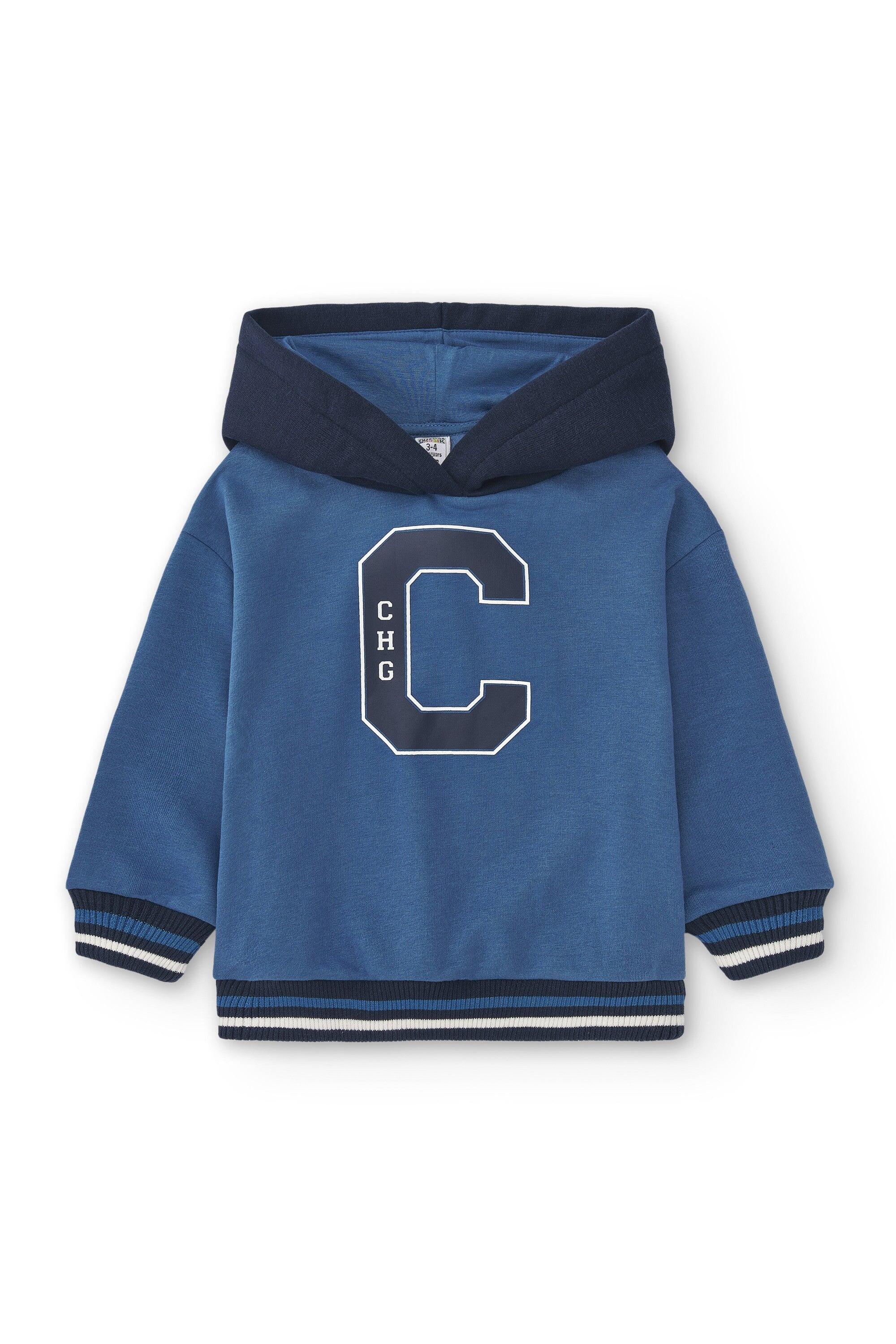 Sudadera cerrada de niño azul CHG 2/4