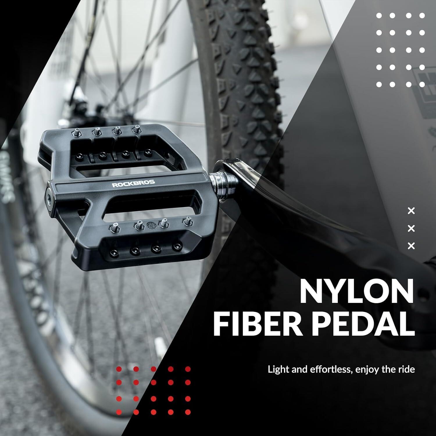 Pédales de vélo en nylon ROCKBROS 4/5