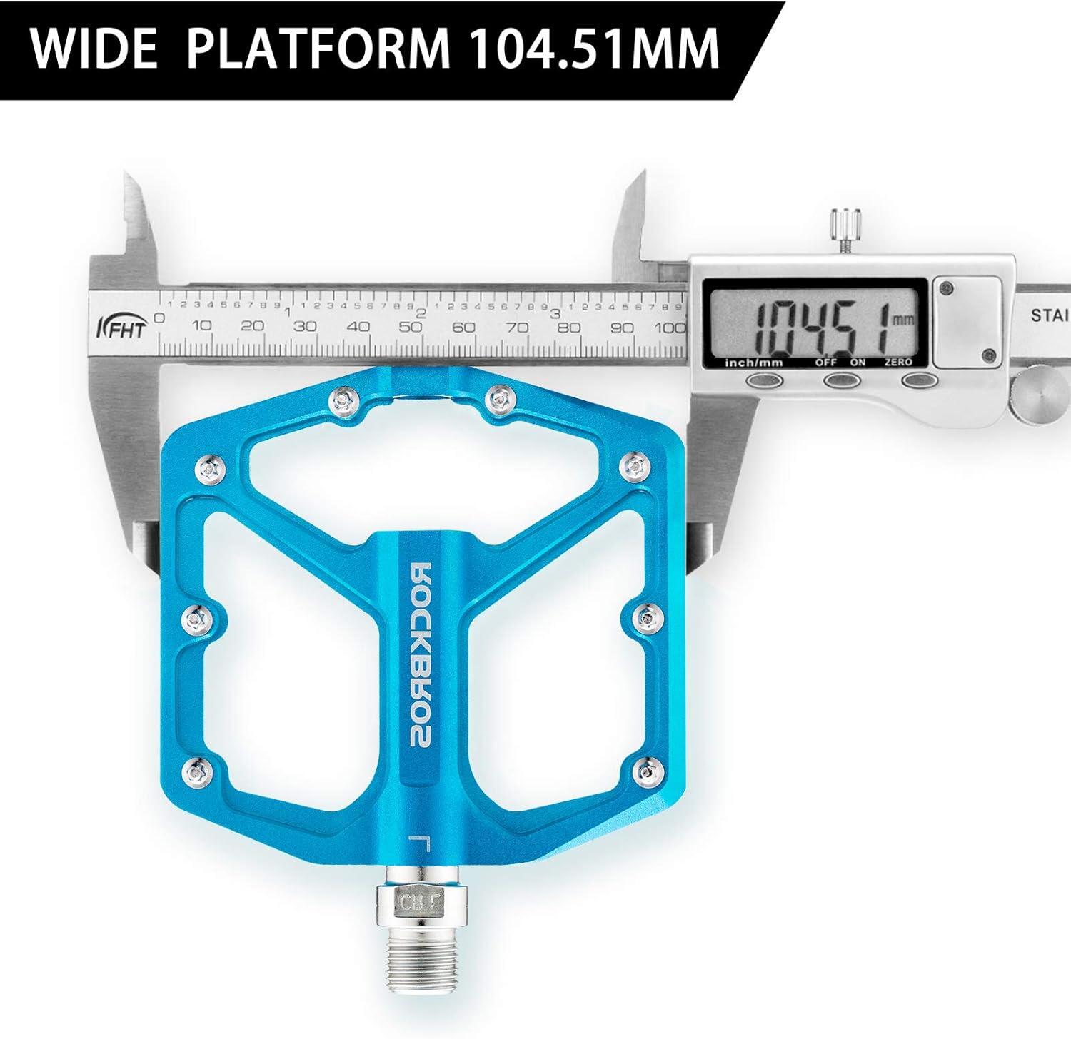 Flache Fahrradpedale aus Aluminium 7/7