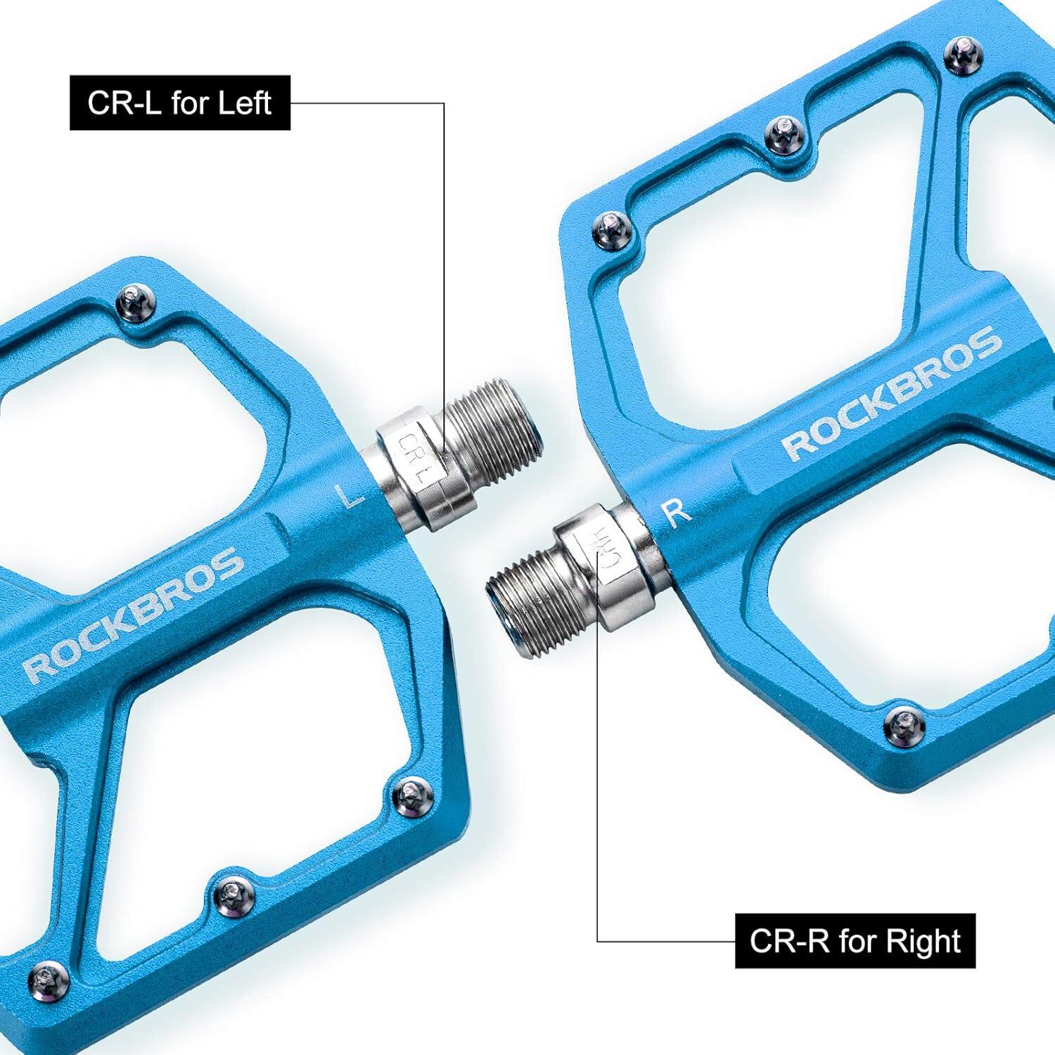 Flache Fahrradpedale aus Aluminium 4/7