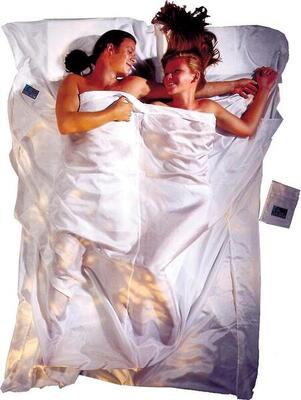 Travelsheet double zijde naturel