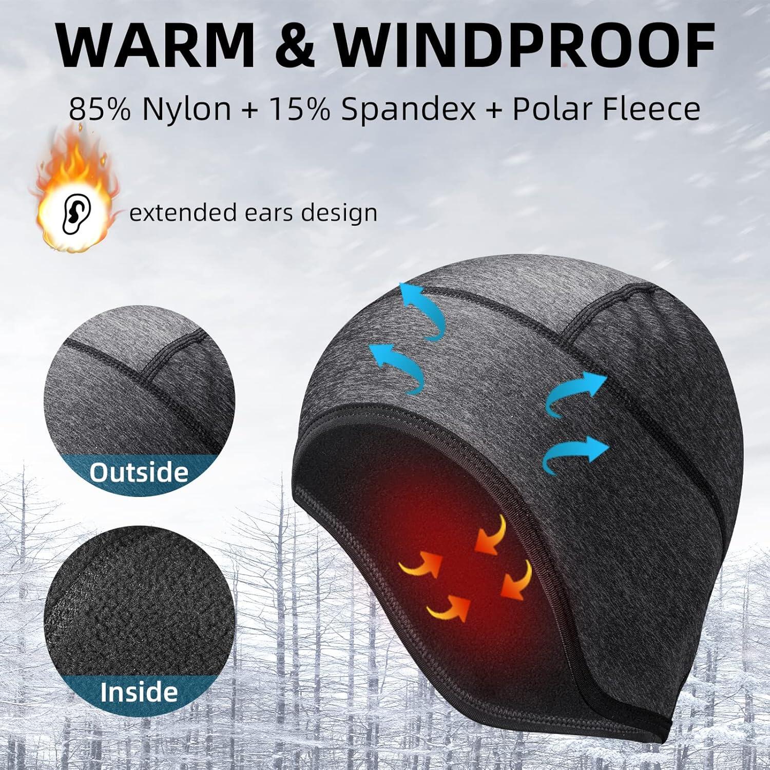 Bonnet polaire thermique avec couvre-oreilles 2/7