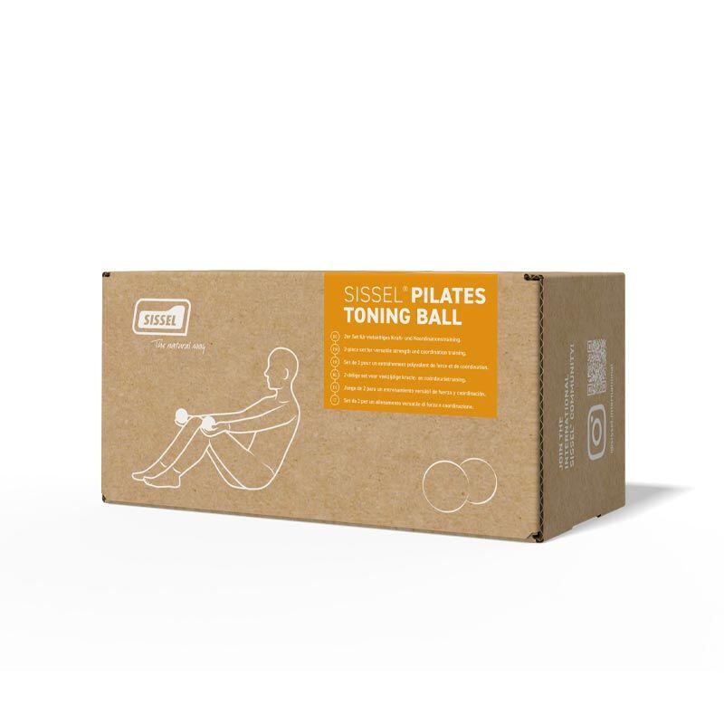 Piłka tonizująca pilates SISSEL (x2) 4/4