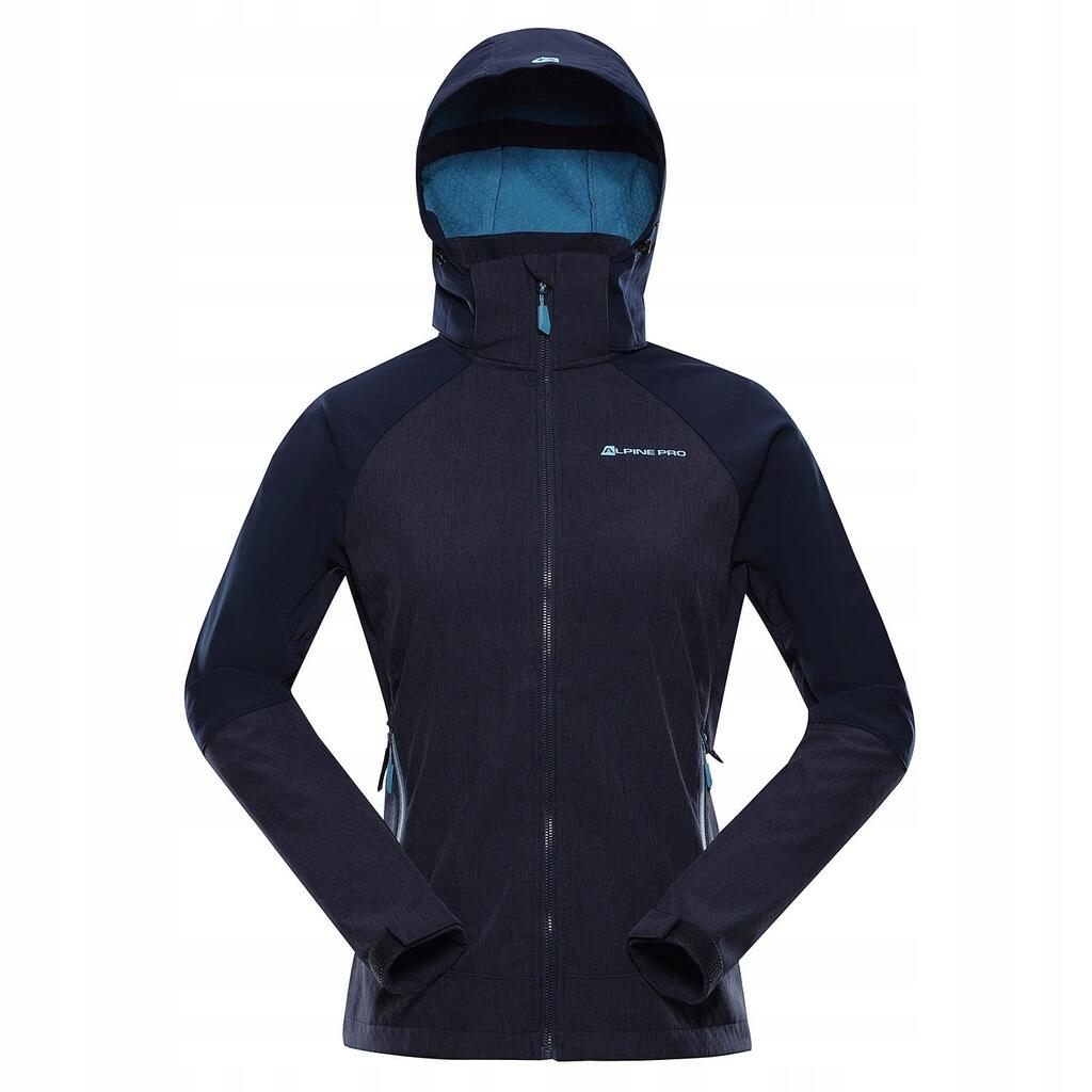 Kurtka damska trekkingowa softshell Alpine Pro Lanca 1/6